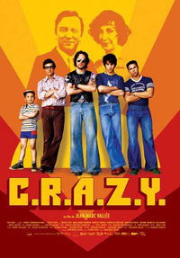 C.R.A.Z.Y. Movie Poster Print showcasing vibrant colors and film artistry.
