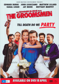 The Groomsmen Movie Poster Print showcasing friendship and laughter.