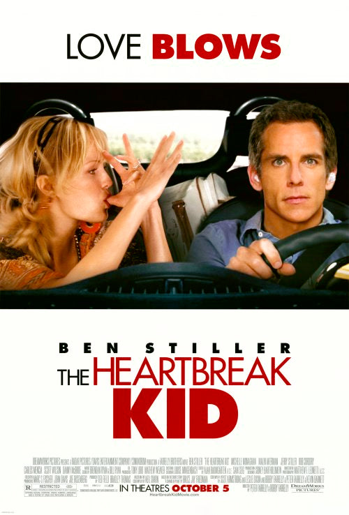 The Heartbreak Kid Movie Poster Print showcasing colorful design.