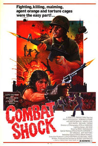 Combat Shock Movie Poster Print featuring dramatic artwork.