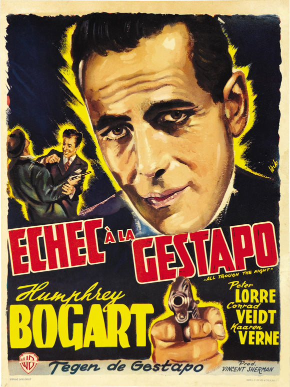 All Through the Night Movie Poster Print showcasing classic film art.