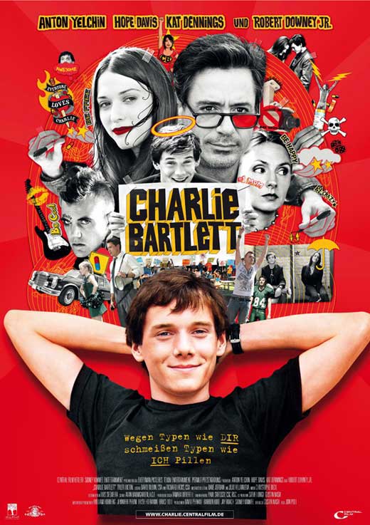 Charlie Bartlett Movie Poster Print showcasing vibrant artwork.