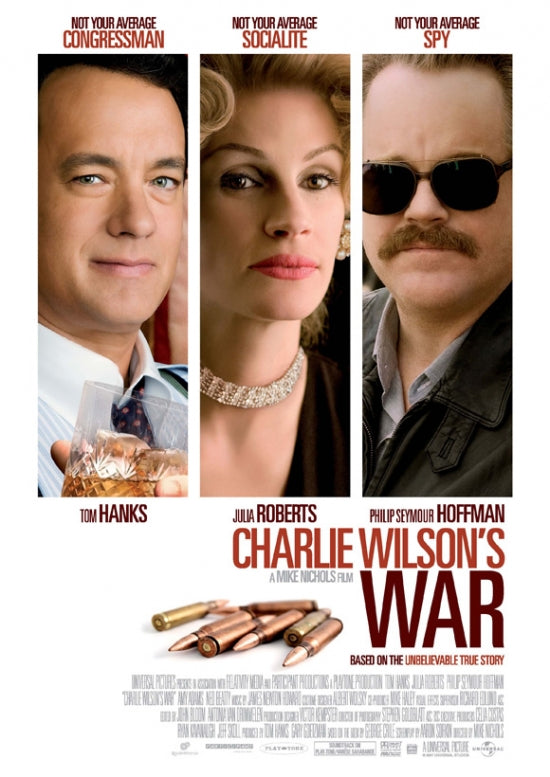 Charlie Wilson's War Movie Poster - captivating design