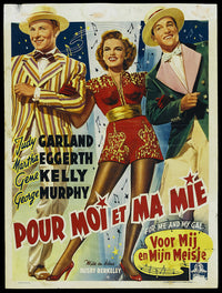 For Me and My Gal Movie Poster Print showcasing classic cinema charm.
