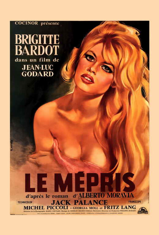 Le Mepris Movie Poster Print (27x40) - Item #MOVCI6374