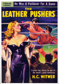 The Leather Pushers Movie Poster Print featuring bold visuals.