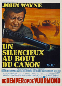 McQ Movie Poster Print showcasing captivating cinematic art.