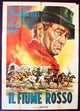 Red River Movie Poster Print showcasing classic Western art.