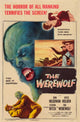 The Werewolf Movie Poster Print showcasing classic horror art.