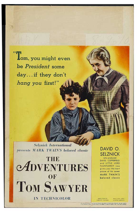 The Adventures of Tom Sawyer Movie Poster Print