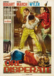 The Desperate Hours Movie Poster Print featuring suspenseful artwork.