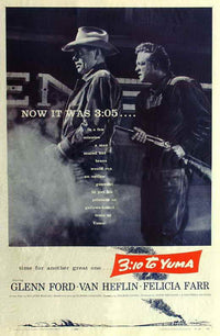 3:10 to Yuma Movie Poster Print showcasing iconic scenes from the film.