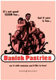 Danish Pastries Movie Poster Print featuring vibrant colors and playful imagery.