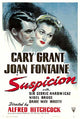 Suspicion Movie Poster Print featuring classic film art
