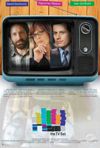 The TV Set Movie Poster Print showcasing cinematic storytelling.