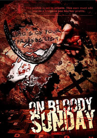 On Bloody Sunday movie poster print featuring powerful imagery.