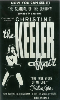 The Christine Keeler Affair Movie Poster Print showcasing dramatic film art.