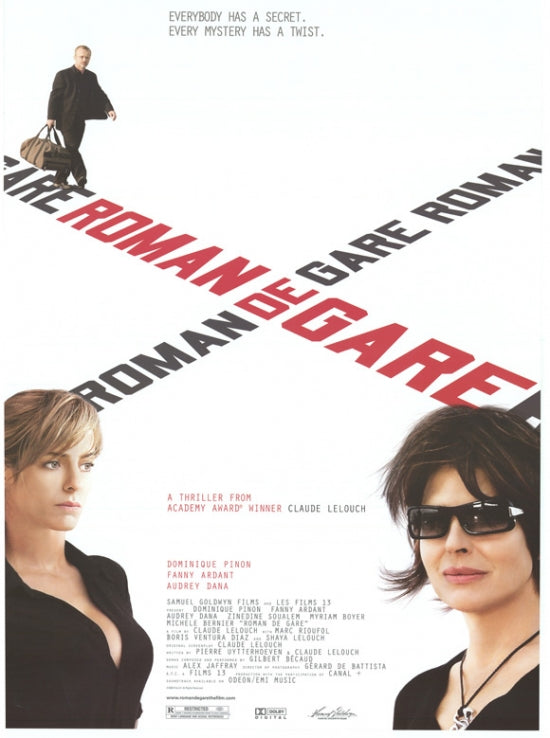 Roman De Gare Movie Poster Print showcasing vibrant cinematic imagery.