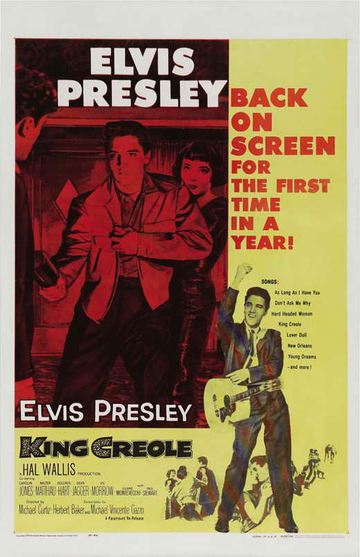 King Creole Movie Poster Print (27x40) | Posterazzi