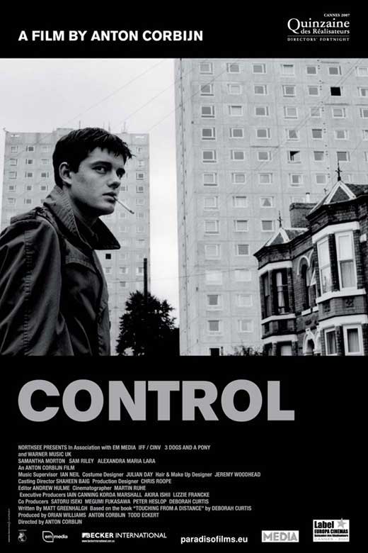 Control Movie Poster featuring captivating visuals