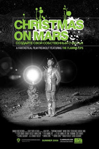 Christmas on Mars Movie Poster Print featuring a whimsical holiday theme
