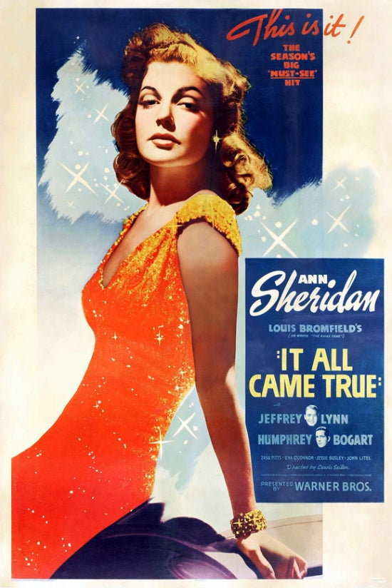 It All Came True Movie Poster Print showcasing cinematic art