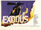 Exodus Movie Poster Print featuring dramatic imagery from the film.