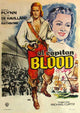 Captain Blood Movie Poster Print featuring classic film artwork.