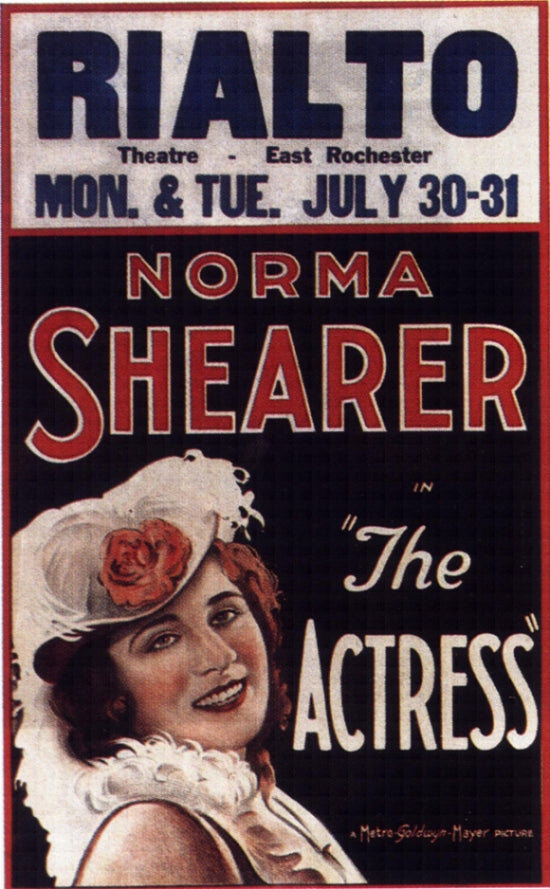 The Actress Movie Poster Print showcasing classic cinema art.