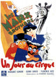 At the Circus Movie Poster Print featuring vibrant circus imagery.