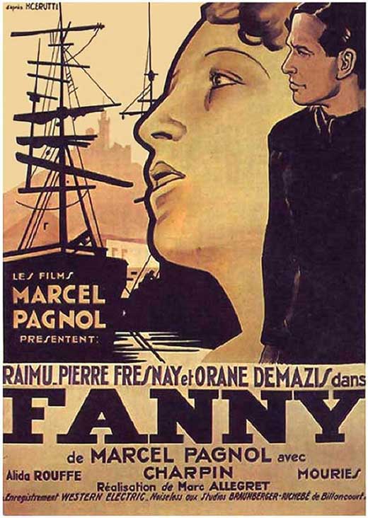 Fanny Movie Poster Print showcasing classic film imagery.