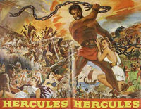 Hercules Movie Poster Print featuring Disney animation art.