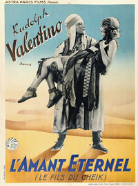 Son of the Sheik Movie Poster Print showcasing classic cinema visuals.