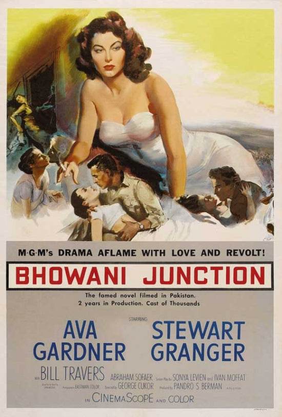 Bhowani Junction Movie Poster Print showcasing vibrant film artwork