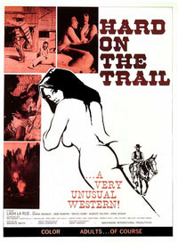 Hard On The Trail Movie Poster Print, available in multiple sizes.