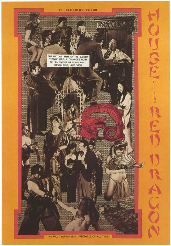 The House of the Dragon Girls Movie Poster Print featuring vibrant characters and stunning artwork.