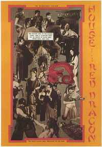 The House of the Dragon Girls Movie Poster Print featuring vibrant characters and stunning artwork.
