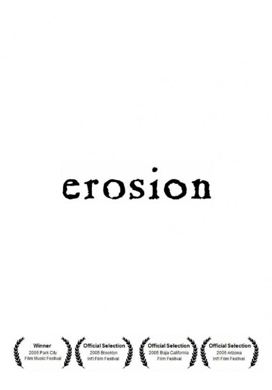 Erosion movie poster print showcasing dramatic imagery.