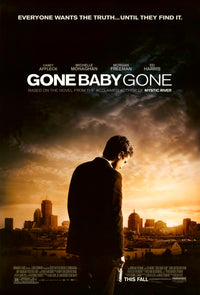 Gone Baby Gone Movie Poster Print showcasing the film's captivating imagery.