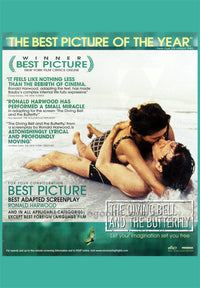 Diving Bell and the Butterfly Movie Poster Print featuring vibrant visual storytelling.