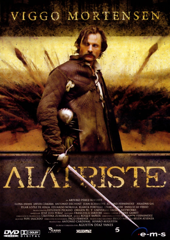 Alatriste Movie Poster Print showcasing dramatic imagery from the film.