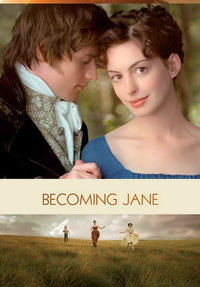 Becoming Jane Movie Poster Print - 27x40 size, featuring romantic literature theme.