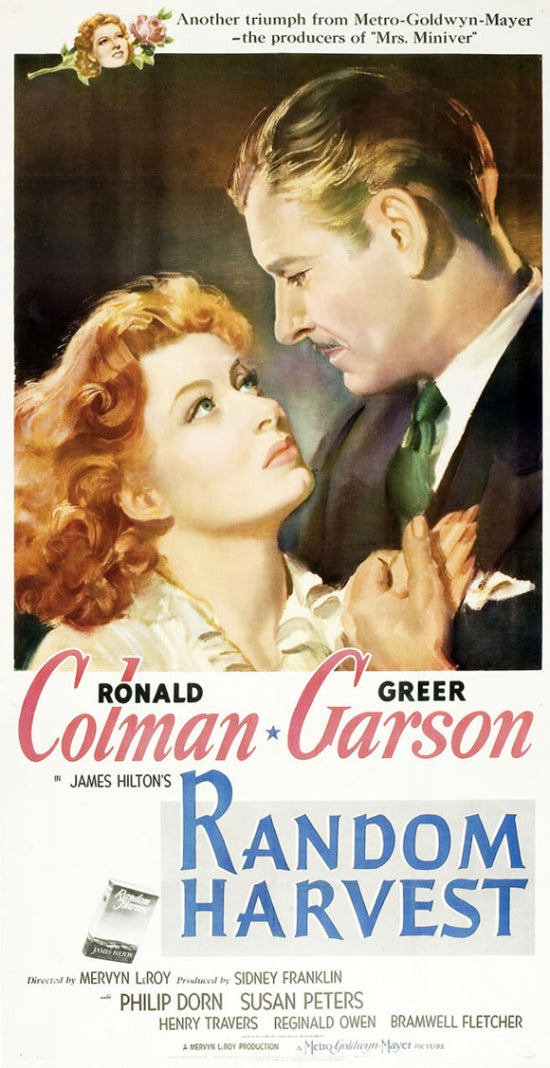 Random Harvest Movie Poster Print showcasing vibrant colors and cinematic design.