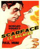 Scarface Movie Poster Print showcasing iconic film artwork.
