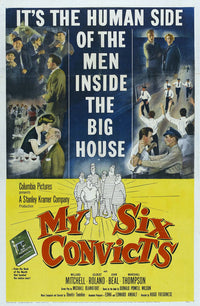 My Six Convicts Movie Poster Print featuring cinematic artwork.