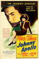 Johnny Apollo Movie Poster Print showcasing classic cinema art.