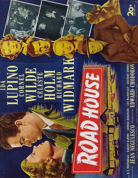 Road House Movie Poster Print featuring iconic film imagery.