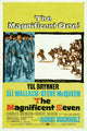 The Magnificent Seven Movie Poster Print showcasing iconic Western film imagery.