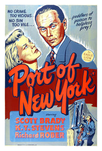 Port of New York Movie Poster Print showcasing classic film art.