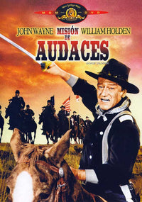 The Horse Soldiers Movie Poster Print showcasing classic cinema art.